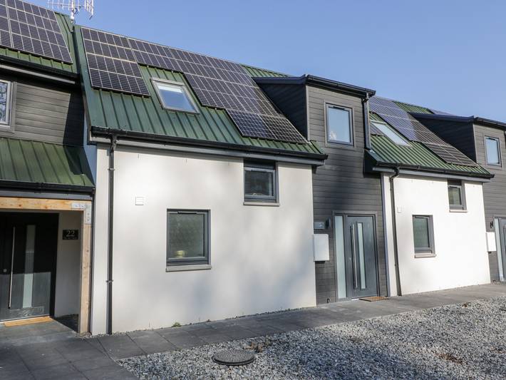 Log cabin for 5 people, with balcony in Aberfeldy
