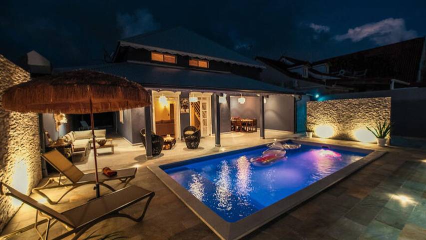 Appartement de vacances pour 9 personnes, avec balcon