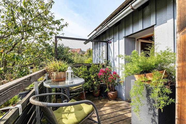 Ferienwohnung für 8 Personen, mit Balkon und Garten in Bisingen