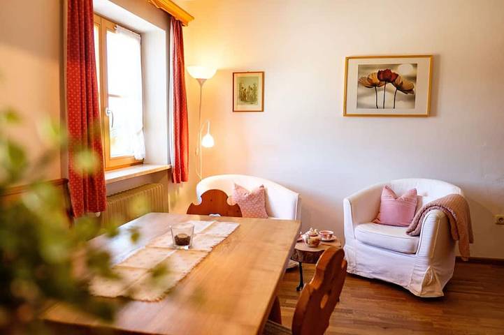 Bauernhof für 3 Personen, mit Balkon und Garten