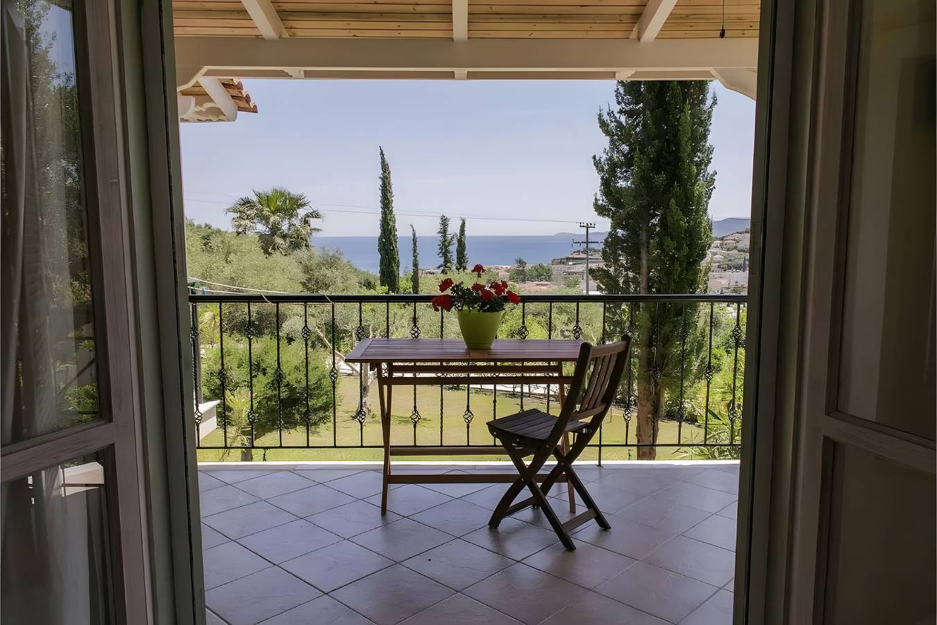 Ferienhaus 'No 2 Holiday Home 4 Erwachsene' mit Meerblick, Wlan und Klimaanlage in Finikounda, Messenien