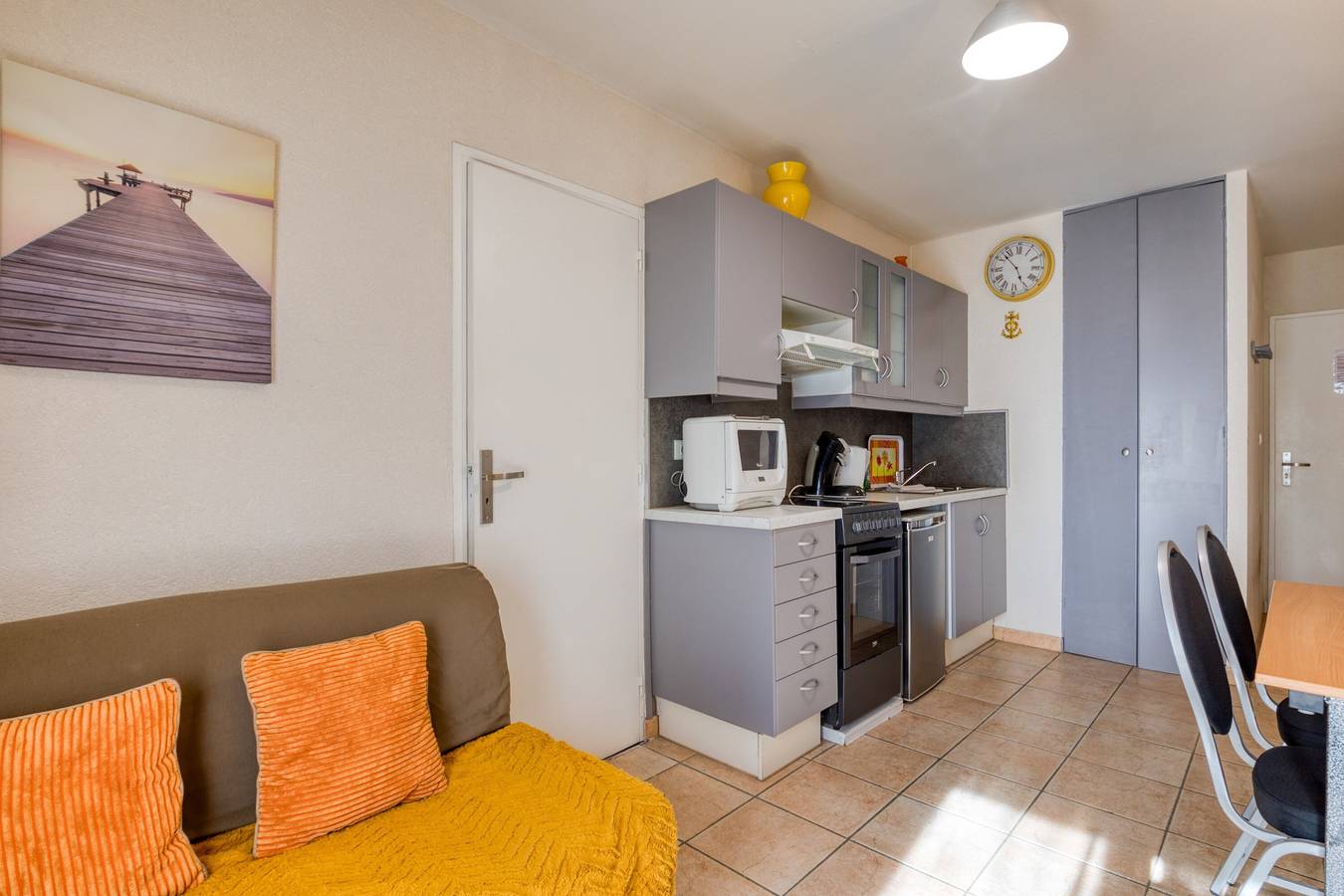 Apartamento entero, Gîte Romarin en el Domaine de l'Enclos, cerca del mar y Montpellier in Mireval, Côte d'Améthyste
