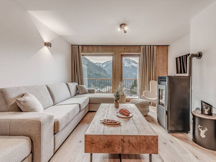 Ganze Wohnung, Champagny-en-Vanoise: Gemütliche Whg 6 Pers, 2 Sz, 71m², Balkone, WIFI in Champagny-en-Vanoise, Vanoise-Massiv