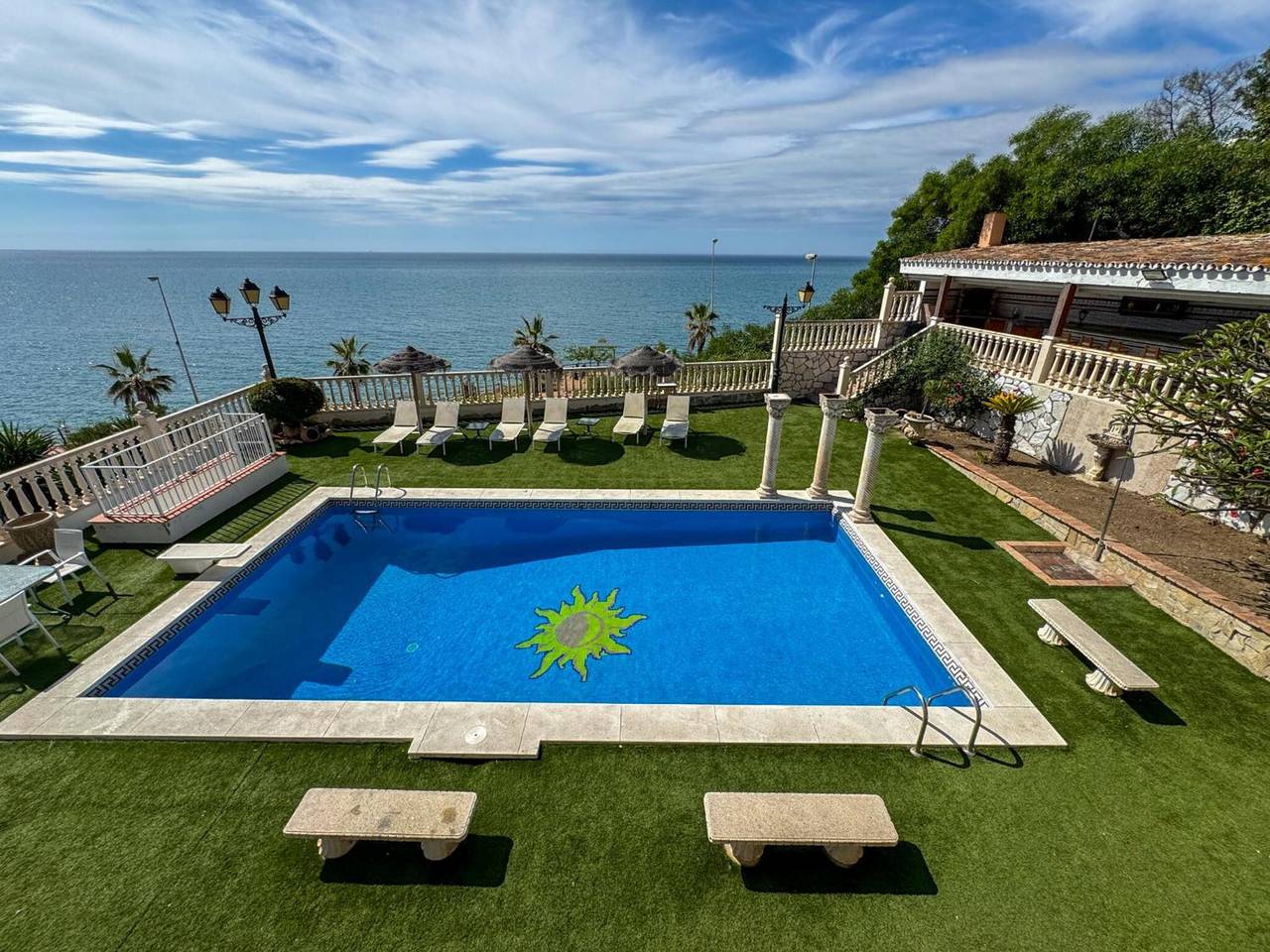 Villa « Sunrise Benalmádena » avec vue mer, Wi-Fi et climatisation in Benalmádena Costa, Benalmádena