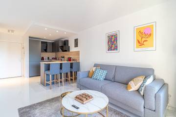 Appartement De Vacances pour 4 Personnes dans Beausoleil, Région de Nice, Photo 2