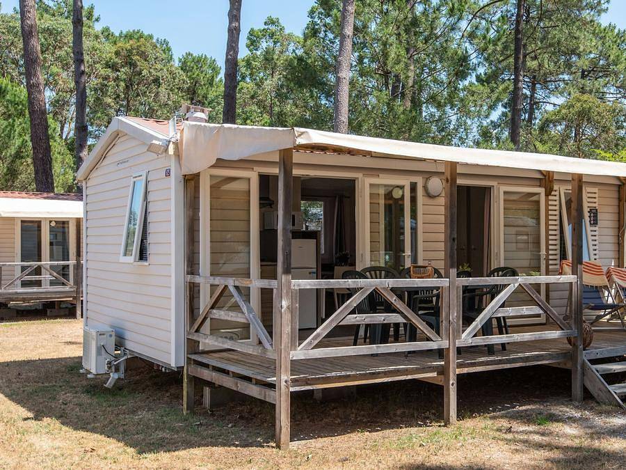Camping Club Médoc Plage 4* - Ms Vacances - Mobilheim 4 personen - Riviera Standard Klimatisiert. in Vendays-Montalivet, Lesparre-Médoc und Umgebung