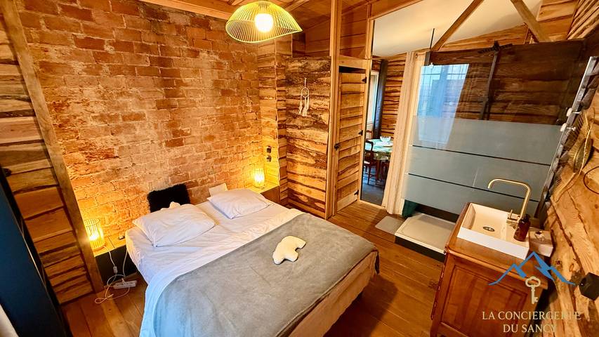 Appartement de vacances pour 2 personnes, avec jardin