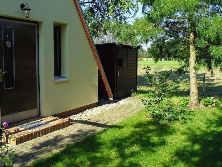 Ferienhaus für 3 Personen, mit Terrasse