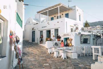 Maison d’hôte pour 2 personnes, avec terrasse et vue dans Apollonia
