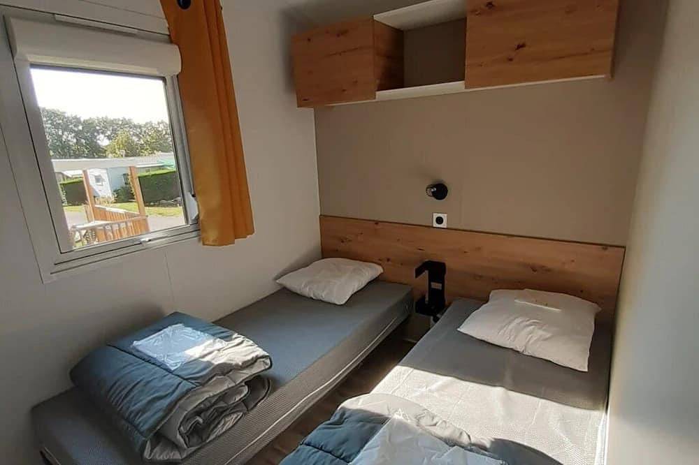 Zecamping 3 étoiles animé piscine couverte pet friendly mobil-home Tv Lv Bbq in Les Moutiers-en-Retz, Côte de Jade