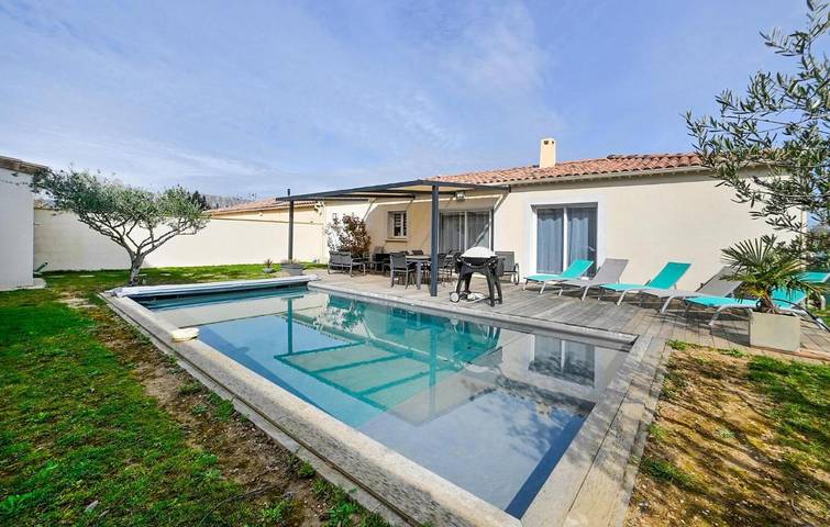 Maison de vacances pour 8 personnes, avec piscine - 1
