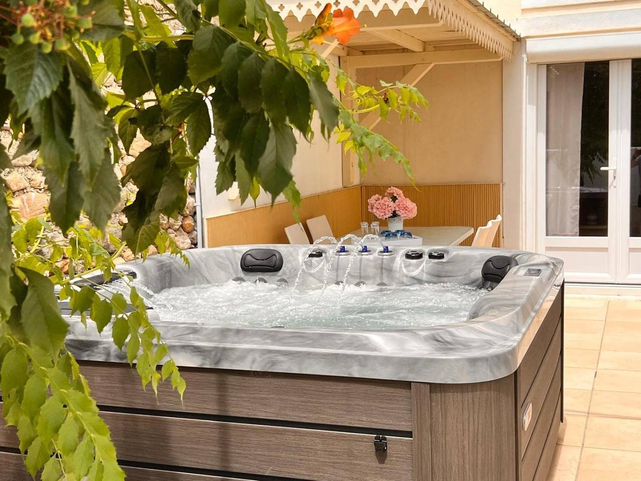 Gîte für 5 Personen mit Terrasse in La Redorte, Carcassonne und Umgebung