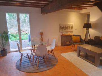 Location de vacances pour 4 personnes, avec jardin, adapté aux familles à Ligny-le-Ribault