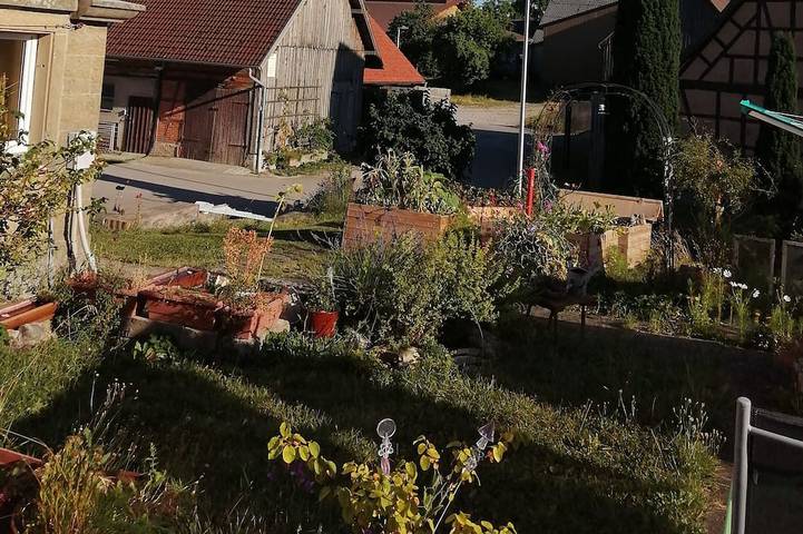 Ferienwohnung für 4 Personen, mit Terrasse und Garten, mit Haustier in Crailsheim