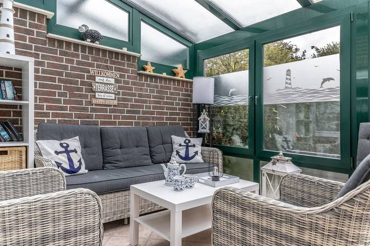 Ferienhaus für 8 Personen, mit Terrasse und Garten in Carolinensiel