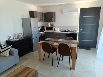 Gîte pour 2 personnes, avec jardin et vue à Taglio-Isolaccio