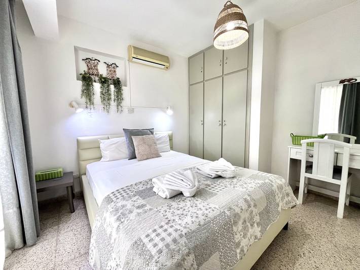 Appartement de vacances pour 3 personnes, avec jardin