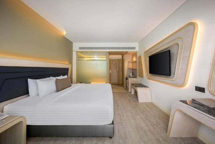 Station pour 3 personnes, avec jardin et bassin pour enfant ainsi que piscine et vue dans Bang Tao Beach - 3