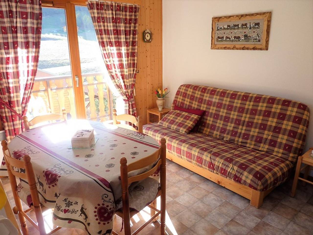 Ganze Wohnung, 2-Zimmer-Wohnung mit Balkon und Parkplatz - Ruhige Lage in Le Biot, Thonon-les-Bains und Umgebung