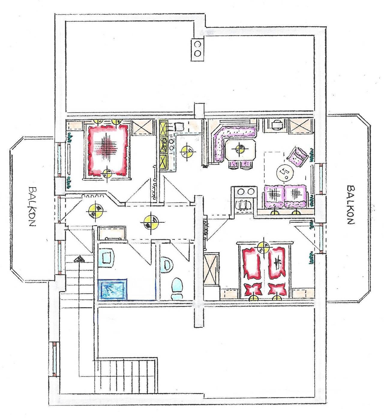 Ganze Ferienwohnung, Ferienwohnung für 4 Personen mit Balkon in Villgratner Berge, Sankt Jakob in Defereggen