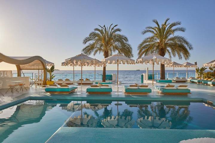 Apartamento para 2 personas, con Balcón y Terraza además de Piscina y Vistas en Playa d'en Bossa