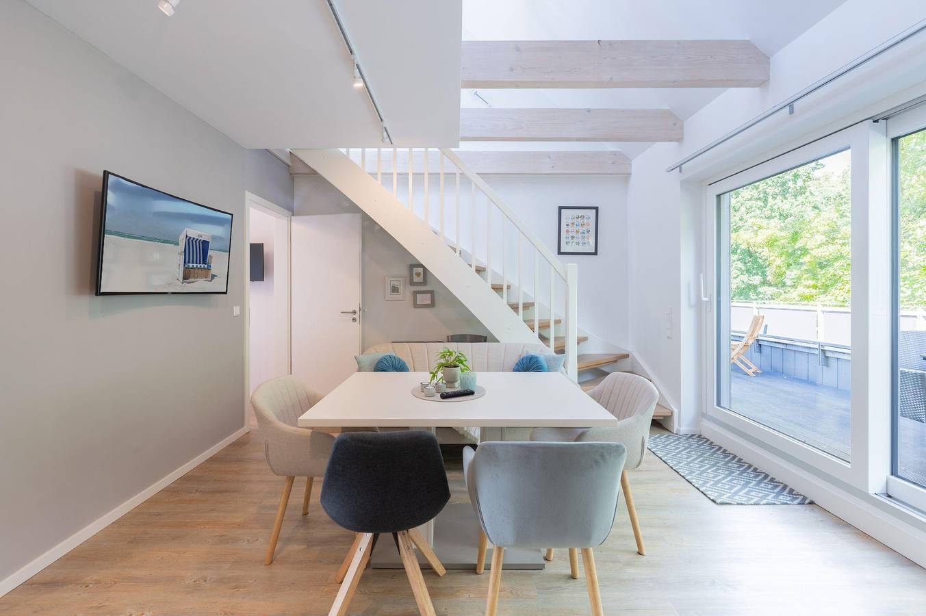 Ganze Ferienwohnung, Penthouse Stine in Husum Hafen, Husum
