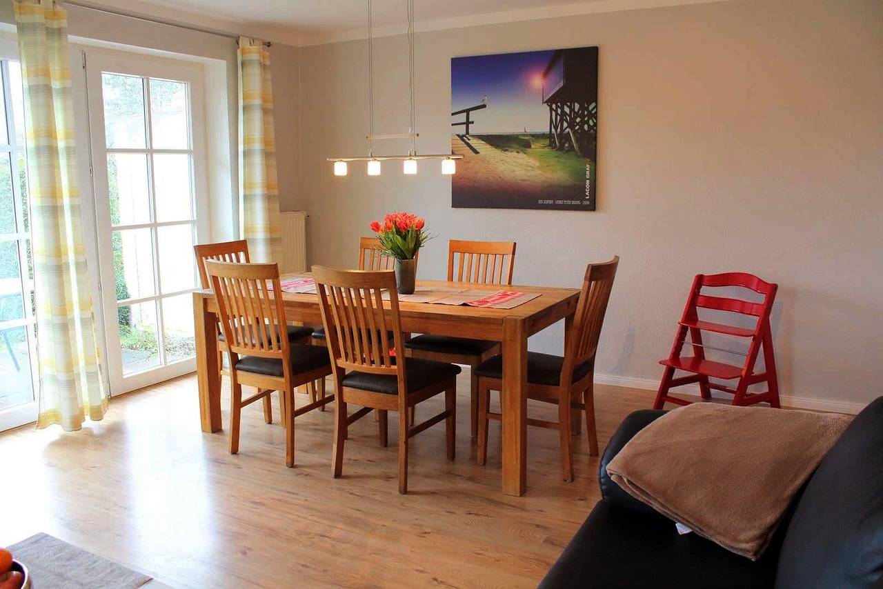 Ferienhaus Wiesenblick in St. Peter-Ording, Eiderstedt