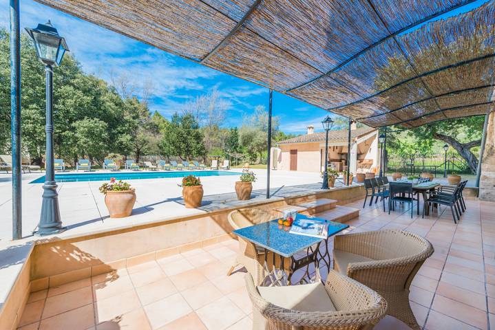 Finca für 12 Personen, mit Garten und Terrasse in Selva - 4