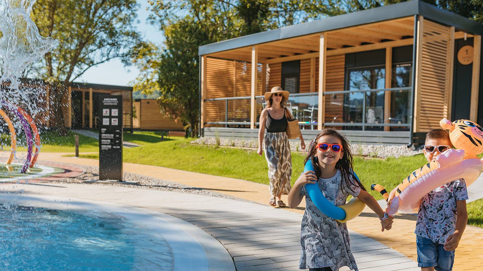 Glamping-Dorf Terme Tuhelj Mobilehome Vita Family für 6 Personen in Tuheljske Toplice, Krapina-Zagorje