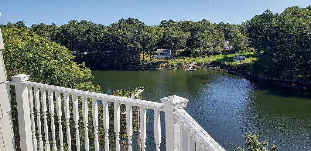 Private Lighthouse at Waterfront Chauncey Creek in Kittery, York County