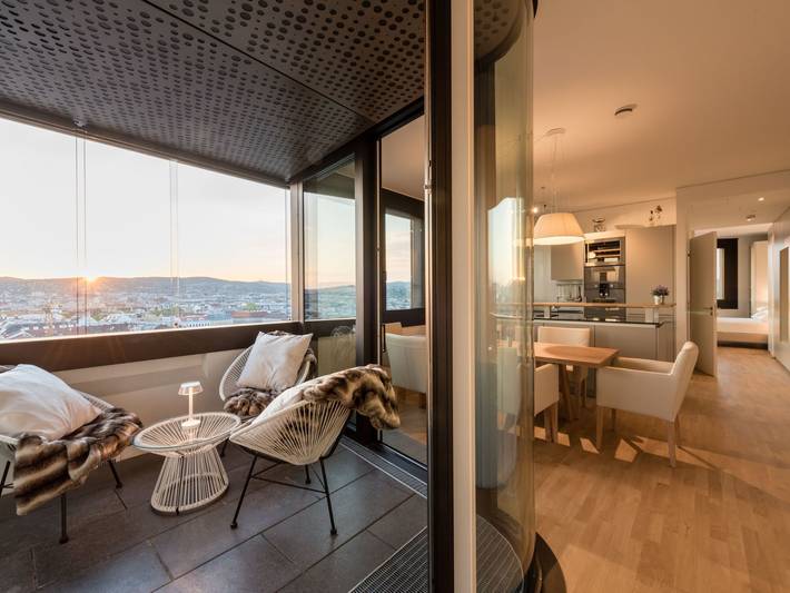 Ferienwohnung für 4 Personen, mit Balkon in Wien