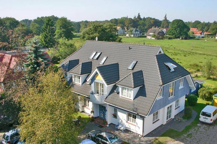 BnB für 2 Personen, mit Terrasse und Garten sowie Ausblick auf dem Darß
