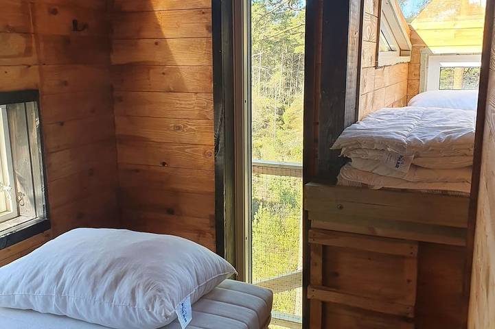 Treetop cabin south of Norway,  a nice and cozy getaway in Mandal