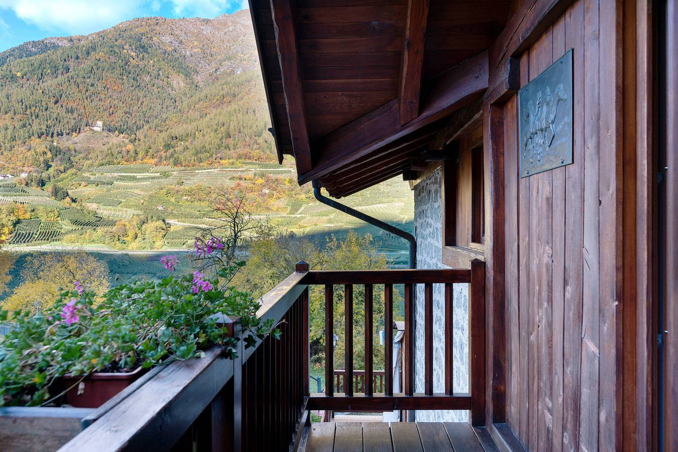 Zimmer 'Locanda San Martino Camera 1' mit Bergblick in Cavizzana, Brentagruppe