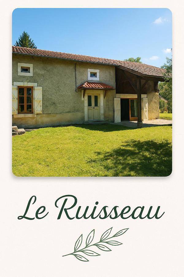 Maison de vacances pour 7 personnes, avec jardin et terrasse