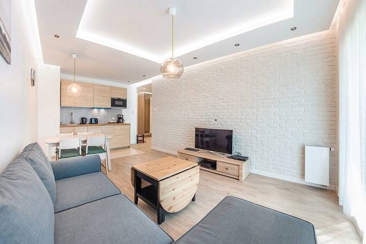 Apartamento vacacional entero, Apartamento de vacaciones para 4 personas con balcón in Brzeźno, Gdansk