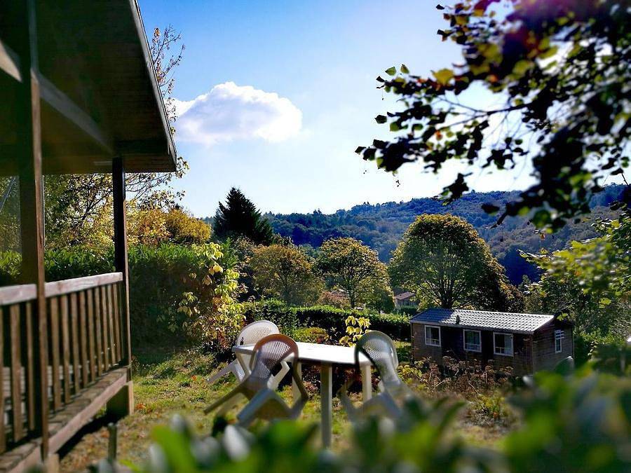 Camping Pont du Dognon - Chalet 4 personas - Isabelle sin instalaciones sanitarias in Saint-Laurent-les-Églises, Región de Limoges