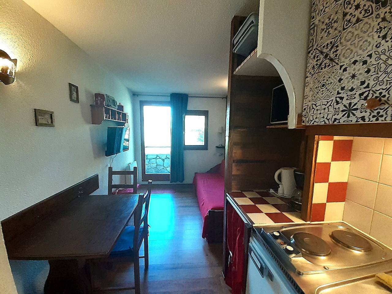 Entire studio, Cozy studio in Valfréjus, near the slopes in Valfréjus, Modane