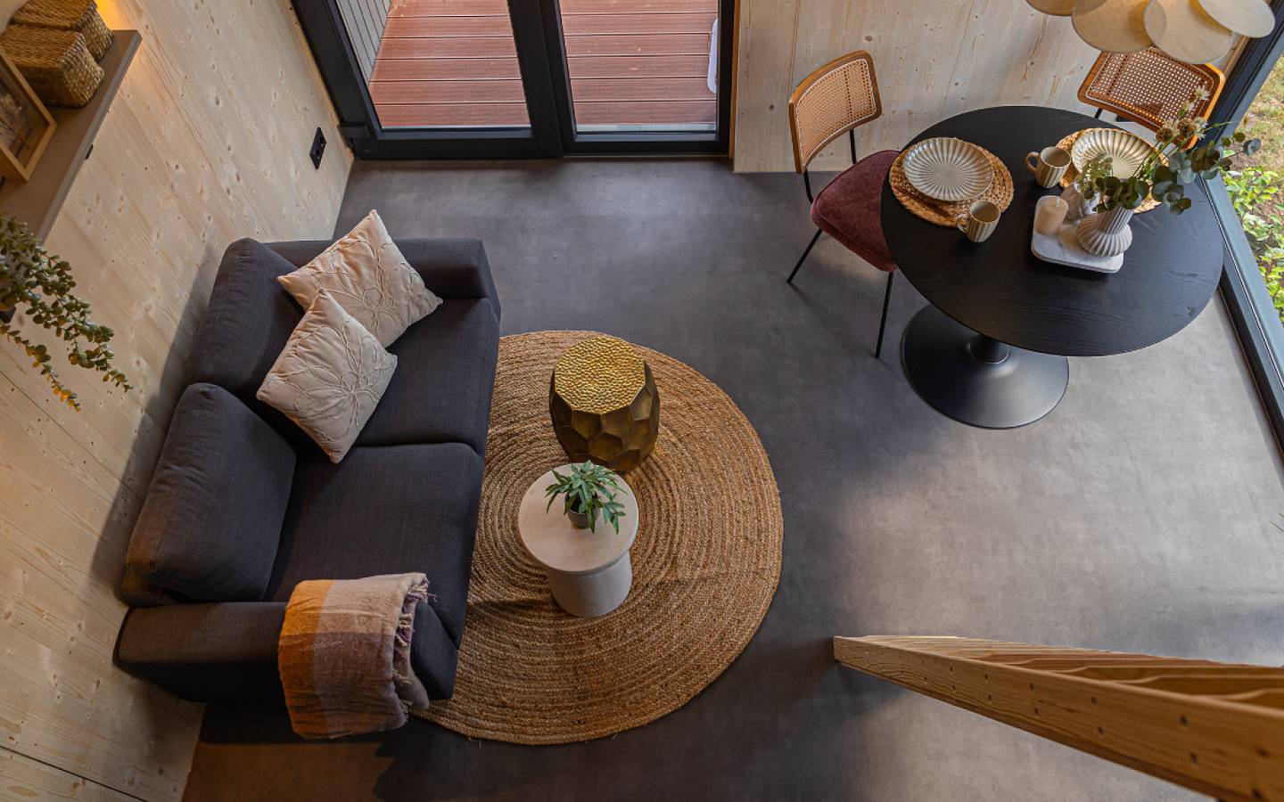 Gemütliches Tiny House für 2 Personen mit Hottub und Airco im kleinen Park Nähe Maastricht in Meerssen, Limburg (Niederlande)