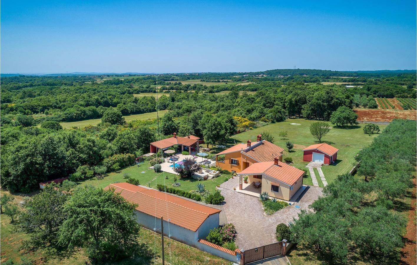 Casa vacanza per 8 persone con giardino in Muntic, Costa meridionale dell´Istria