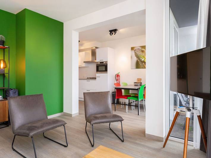 Ganze Wohnung, Modern apartment located directly on the Sneekermeer in Friesland