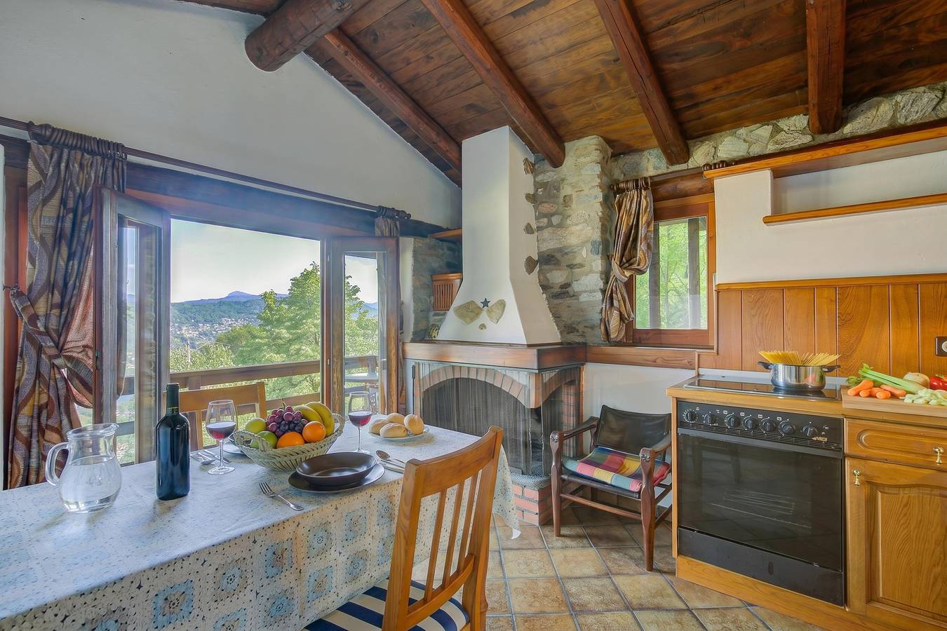 Maison de vacances pour 2 personnes avec vue sur le lac in Bioggio, Lac de Lugano