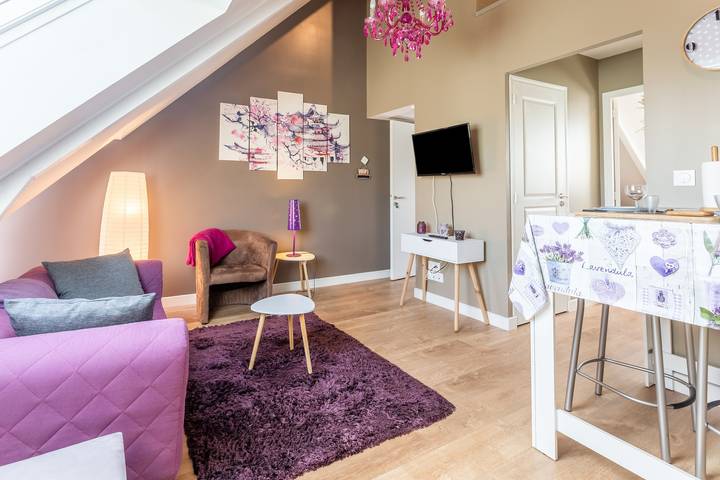 Location de vacances pour 2 personnes, avec Jardin à Saint-Coulomb