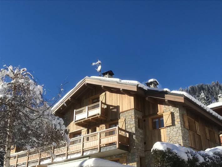 Chalet voor 8 personen, met uitzicht en tuin in Val Thorens