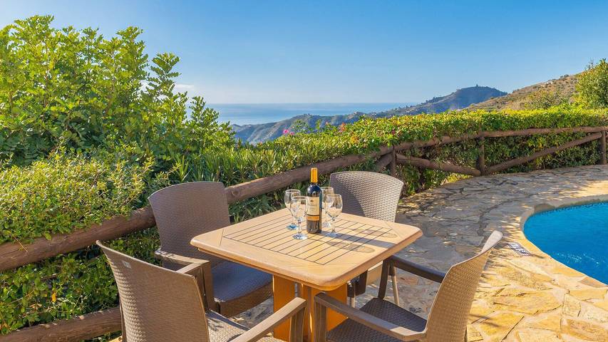 Finca für 4 Personen, mit Balkon/Terrasse und Pool in Cómpeta - 4