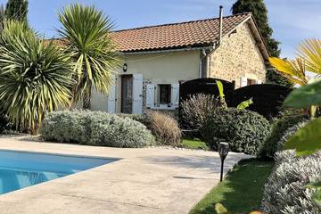Gîte pour 2 personnes, avec jardin en Charente