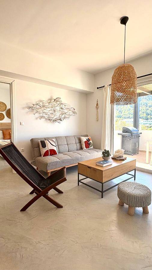 Ferienwohnung für 4 Personen, mit Terrasse und Ausblick, mit Haustier in Faliraki - 2