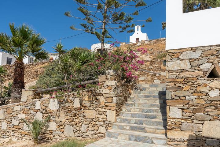 Hel enrumslägenhet, Studio '1 Superior' with Sea View, Wi-Fi and Air Conditioning in Chora (Ios), Ios