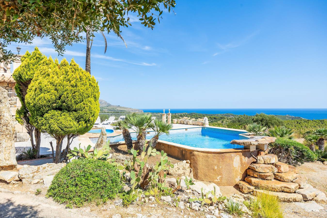 Ferienhaus 'Ca Na Lluny' mit Meerblick, privatem Pool und Wlan in Cala Torta, Artà