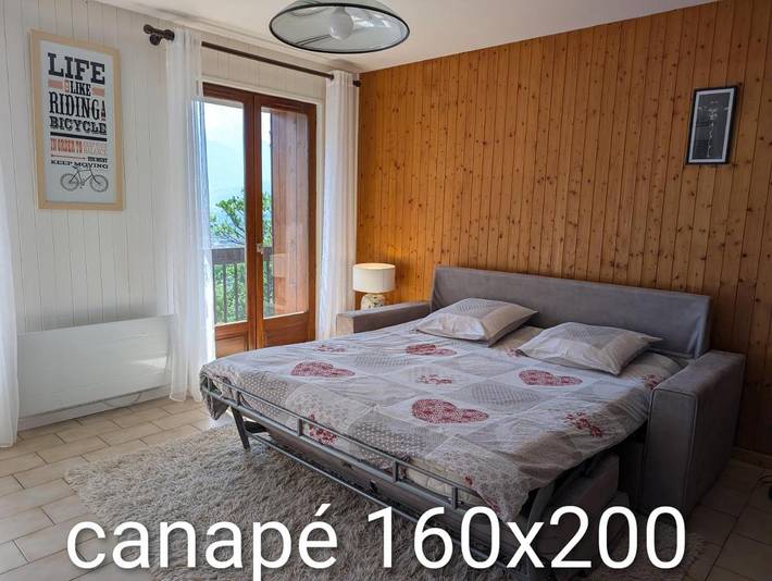 Gîte pour 4 personnes, avec balcon et vue dans Les Paccots - 3